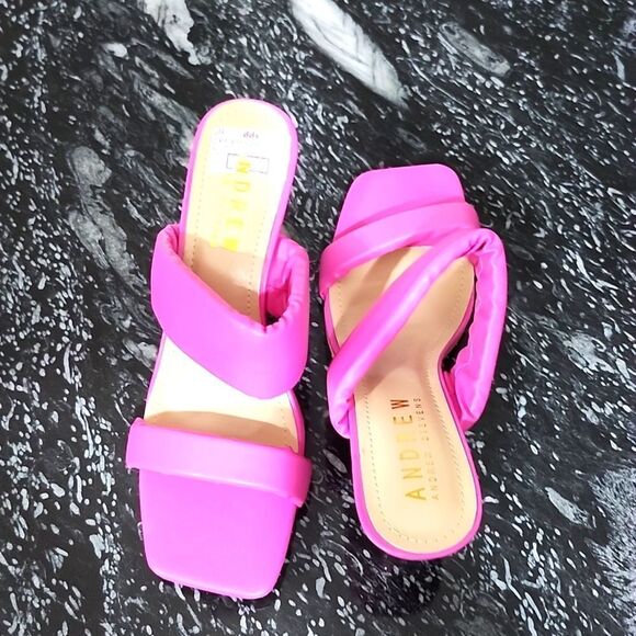 BRAND NEW ANDREW BY ANDREW STEVEN'S WOMEN'S CORA SANDALS - Picture 5 of 16